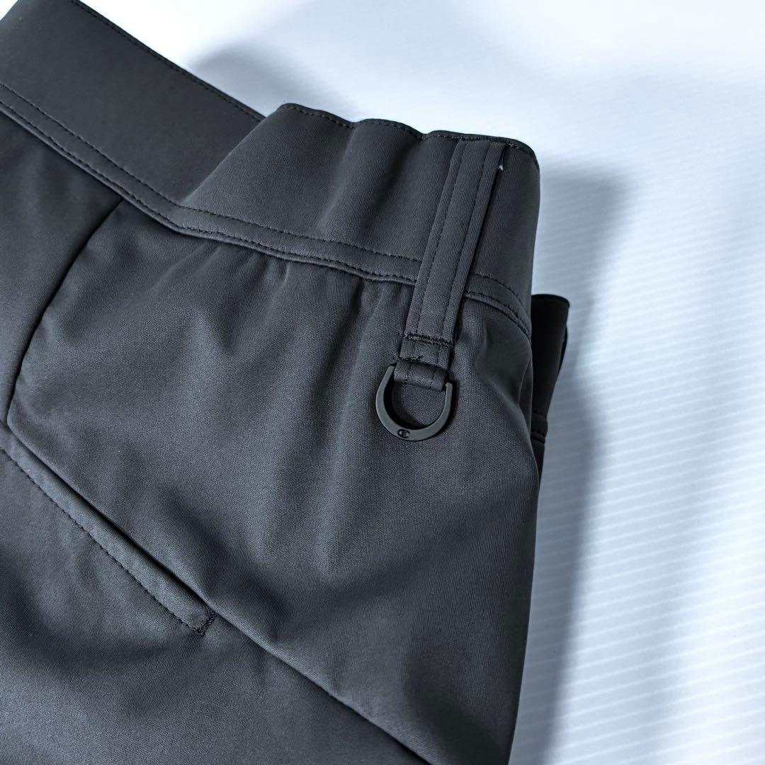 新品 チャコールグレー チャンピオン ゴルフパンツ メンズ ストレッチXL