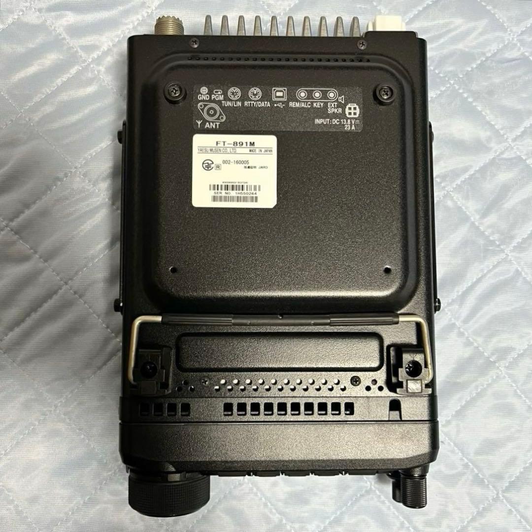 YAESU FT-891M HF/50MHz 無線機 MH-31マイク付