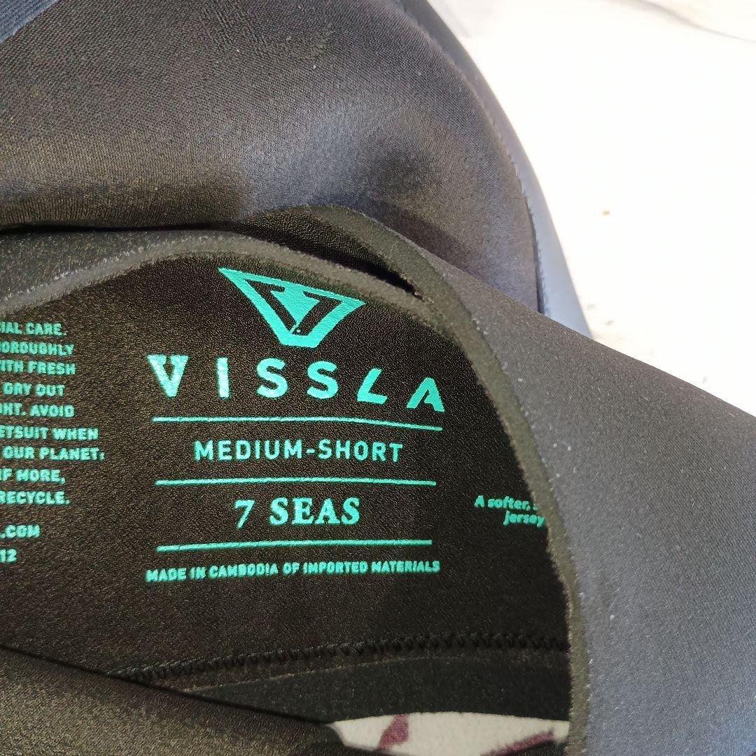 【美品】VISSLA 5mm 7Seas M-S