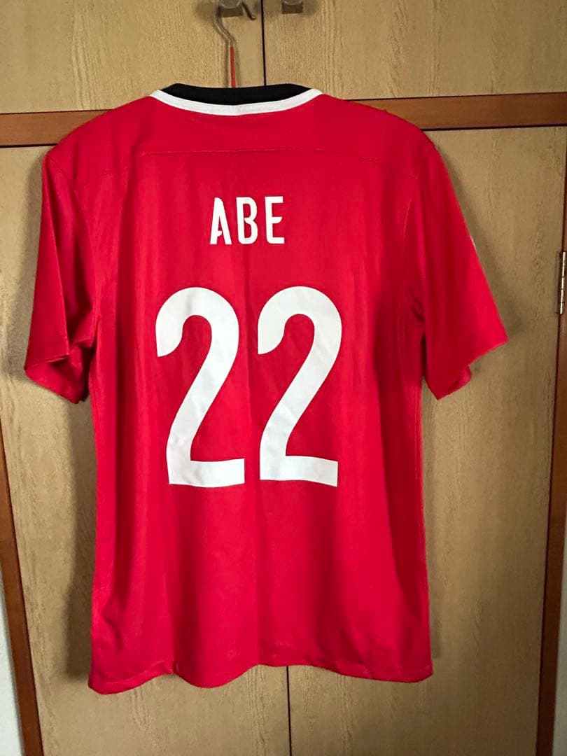 NIKE 浦和レッズ 2016 ACLユニフォーム #22 阿部勇樹