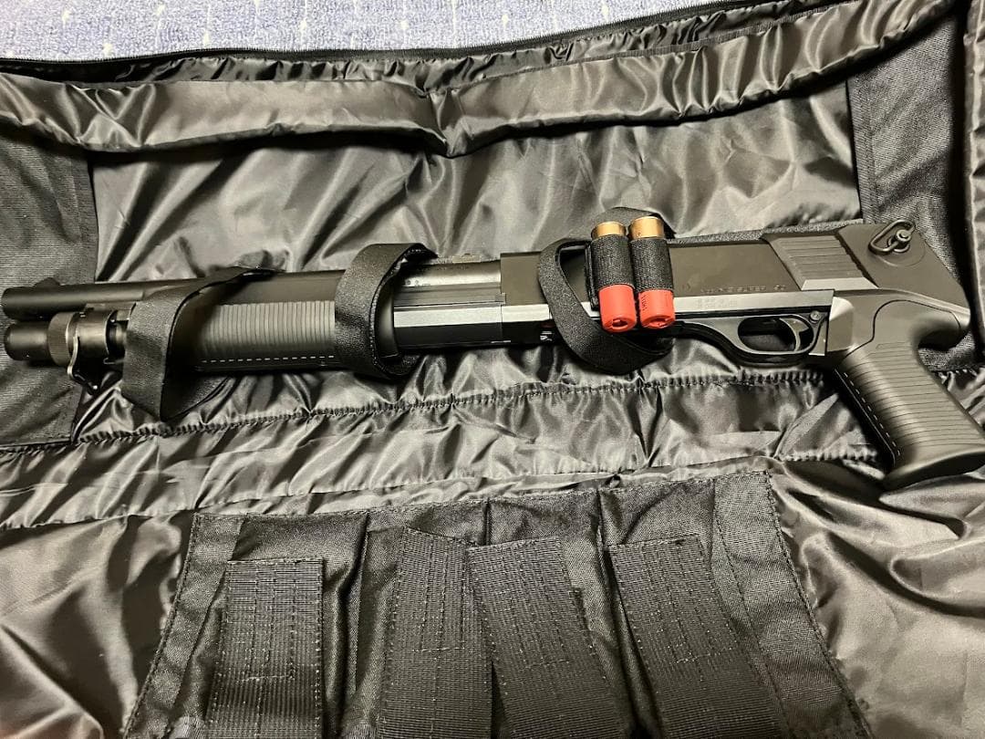 M3 Shorty ショットガン ガンケース及び予備弾付き　3発同時発射