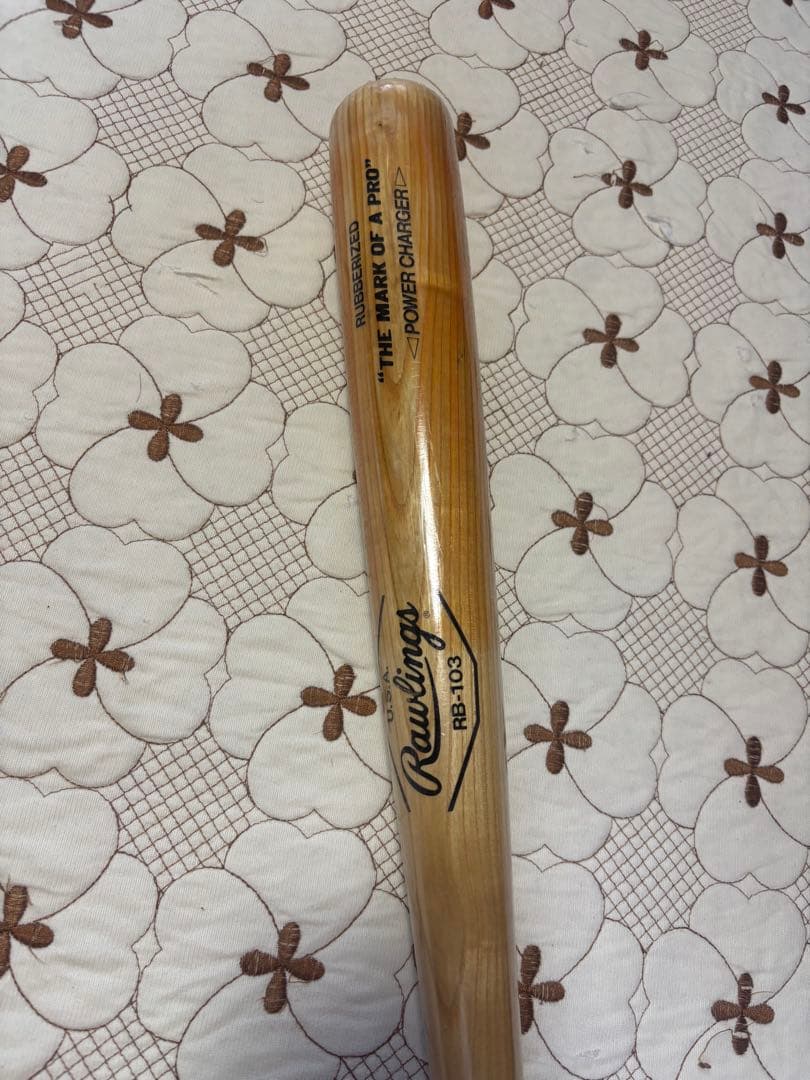 【新品未使用】Rawlings RB-103 軟式木製バット84センチ