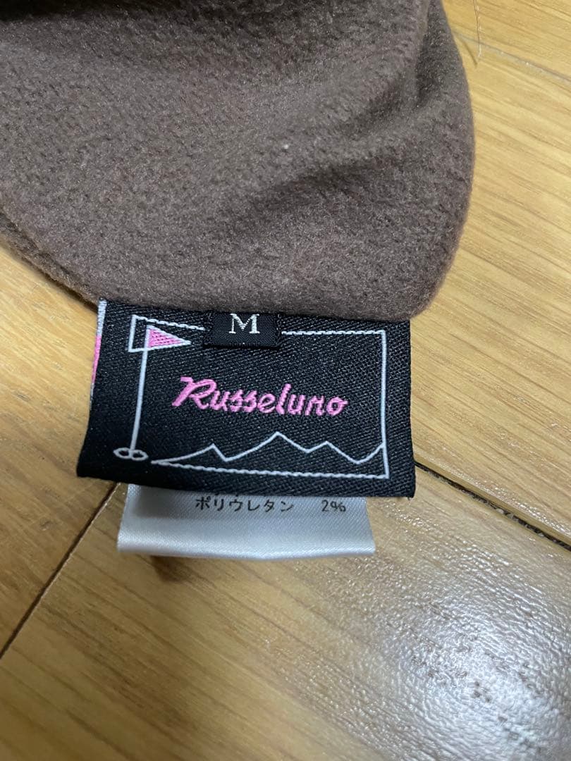 【レディース】Russelunoリバーシブル ベストM フード付き ゴルフウェア