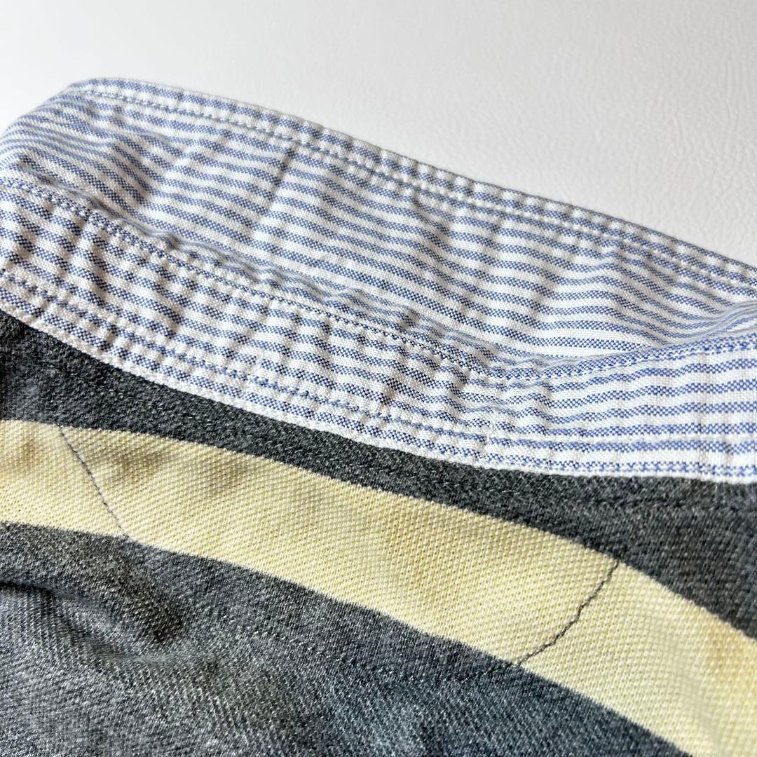【POLO RALPH LAURENラガーシャツ クレスト　刺繍】メンズ　L