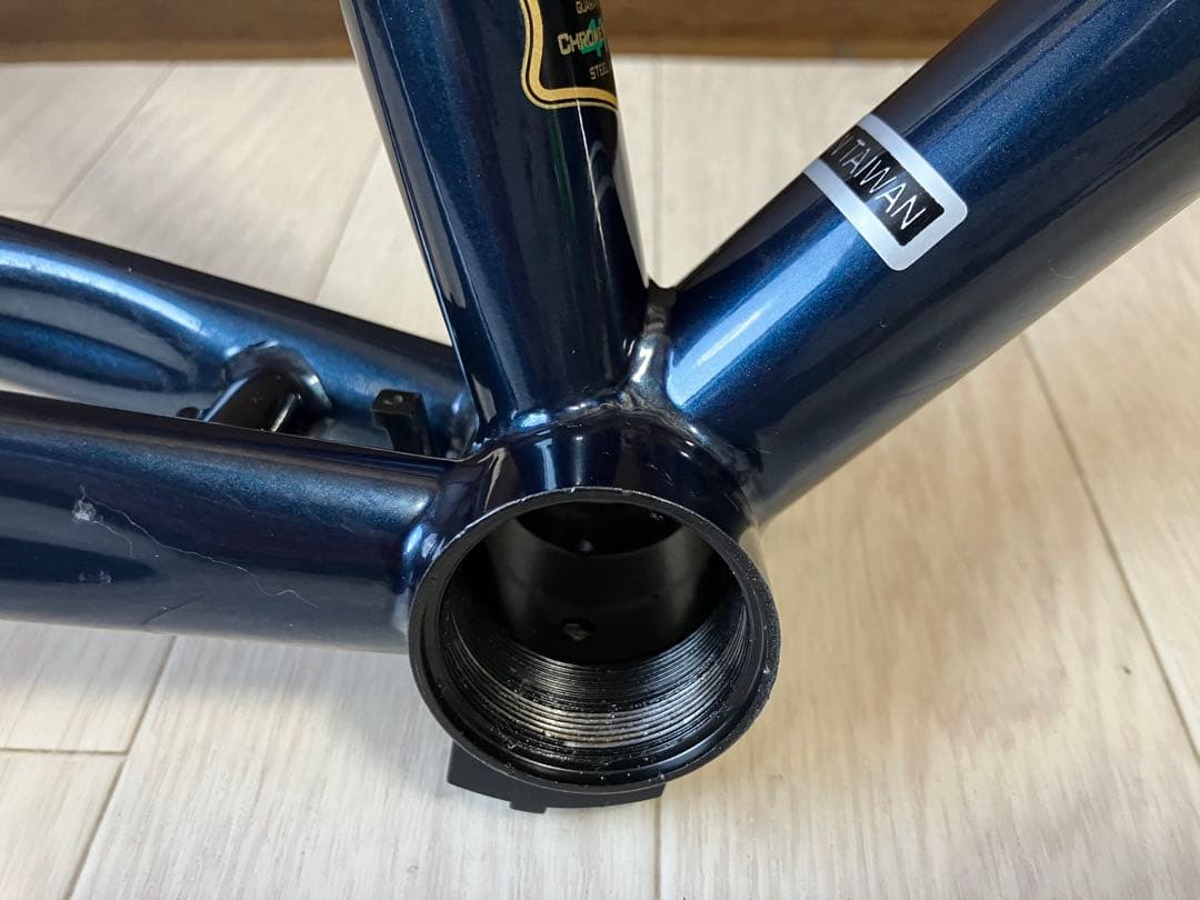 RALEIGH ロードバイクフレーム　クロモリ　アガトブルー