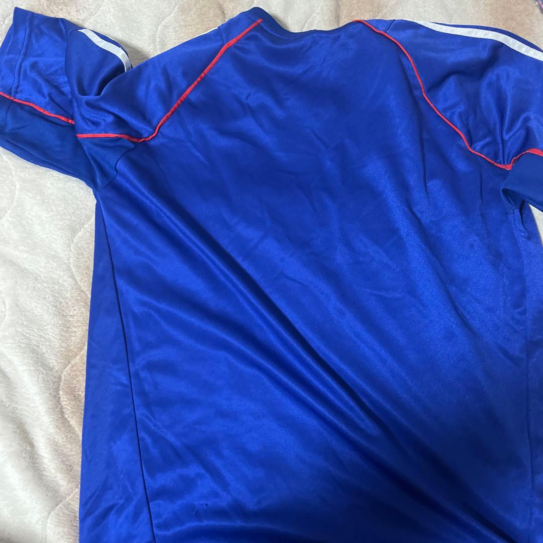 adidas 日本代表 Vネックシャツ 青日韓ワールドカップモデル