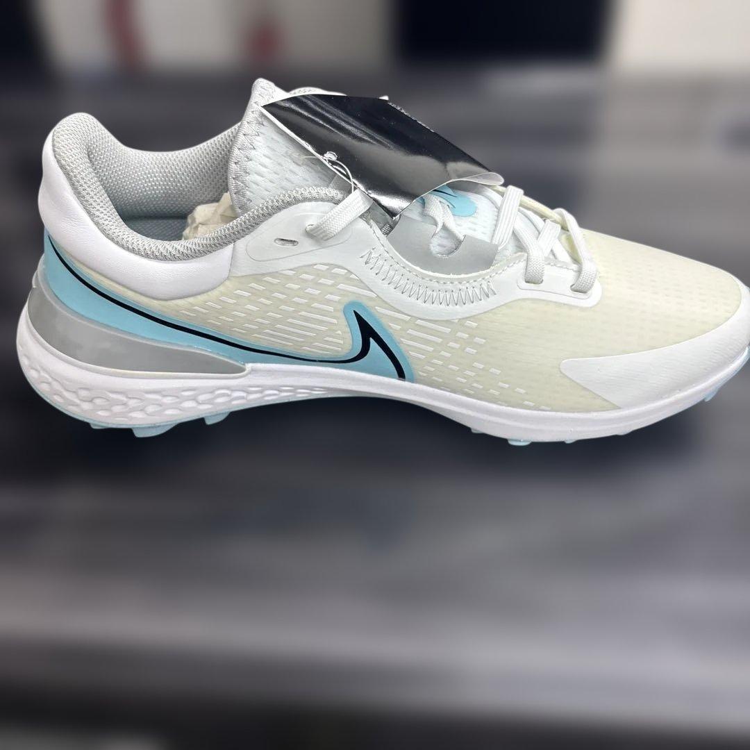 NIKE ナイキ　INFINITY Pro2 ゴルフシューズ ホワイト/ブルー