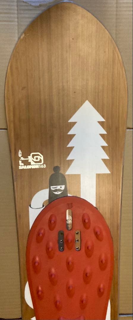 SALOMON サロモン SickStick スノーボード 163 バンブー