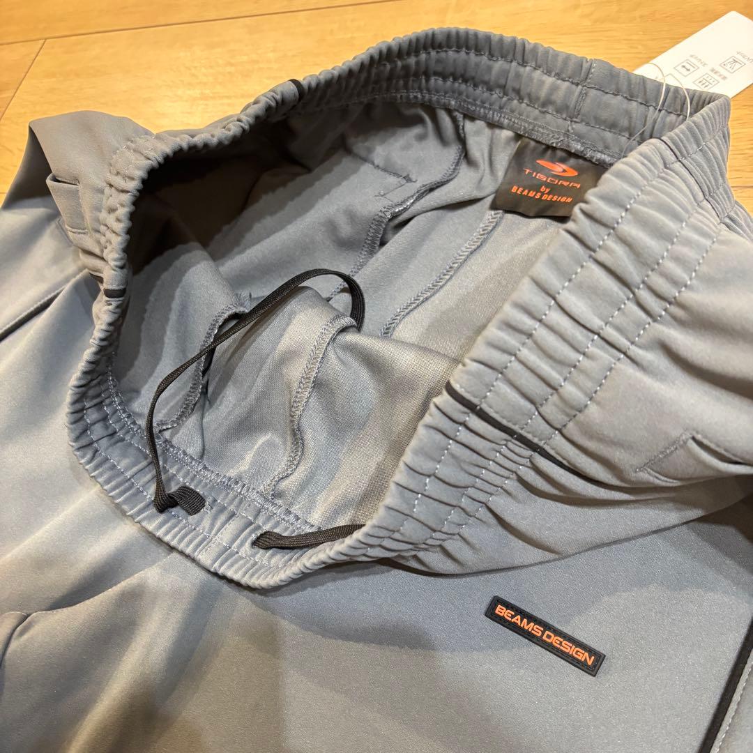 新品　ビームスデザイン　トラックジャケット　パンツ　セットアップ　ゴルフ　グレー