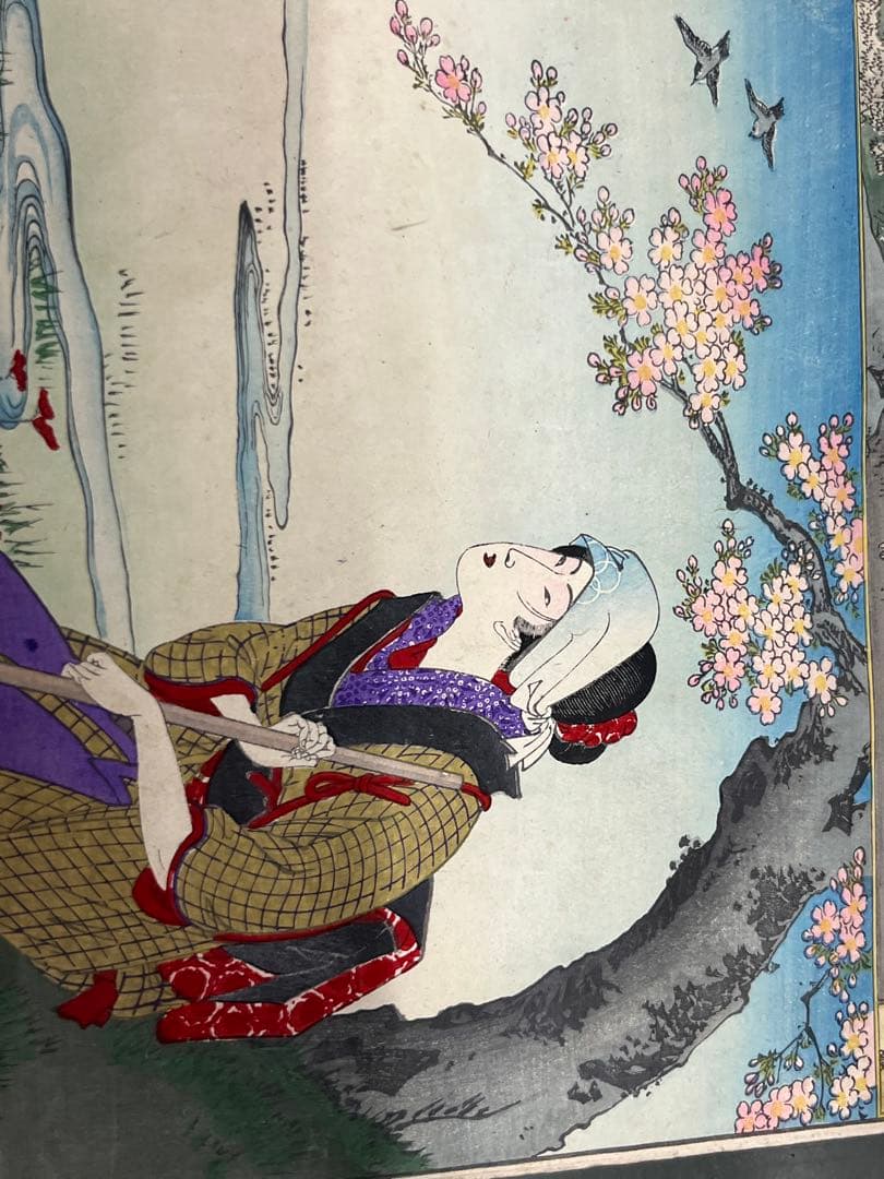 楊洲周延 明治時代 浮世绘 木版画
