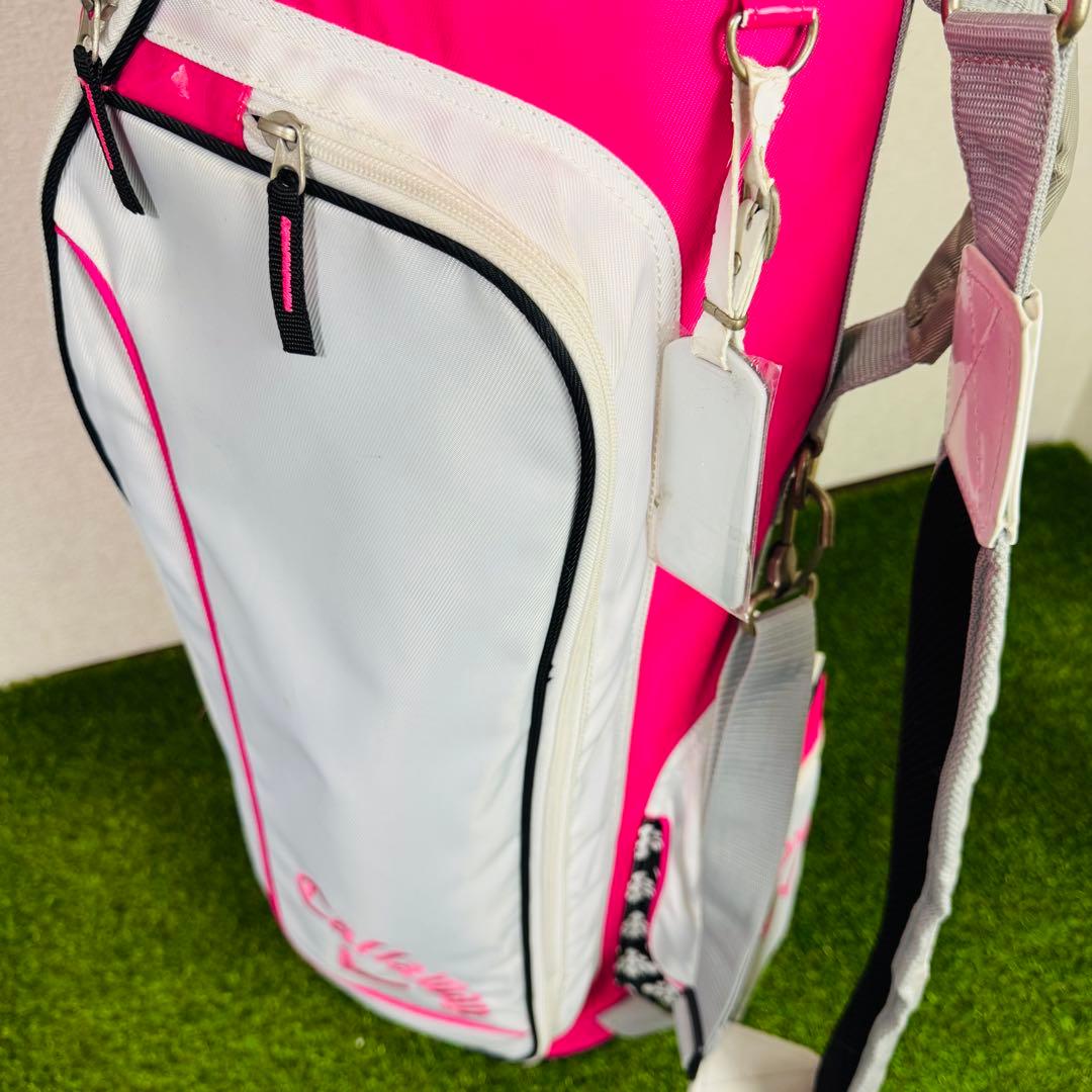 【女性用】Callaway solaire レディース キャディバッグ ピンク
