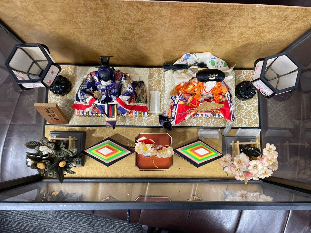 おひなさま　親王飾り　雛人形　極上品　菊水作