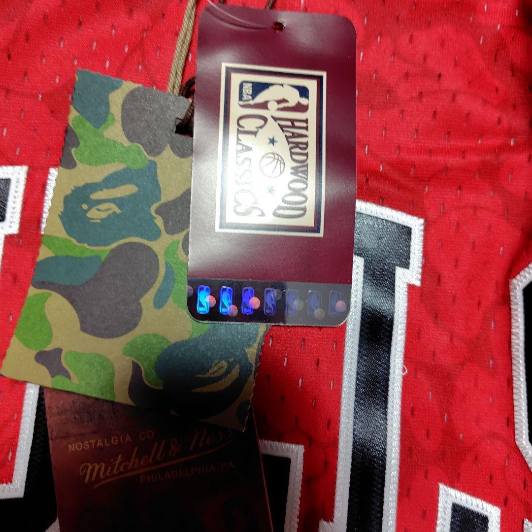 BAPE BULLS ジャージ レッド