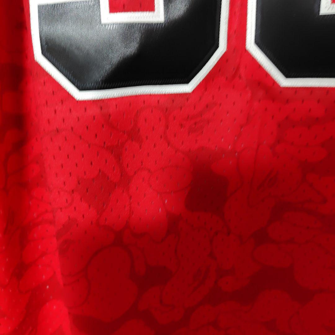 BAPE BULLS ジャージ レッド