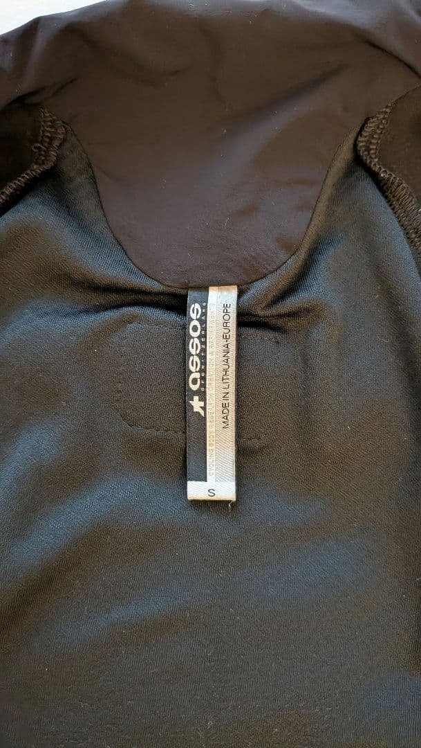 assos　iJ.インターミディエイト S7_prof.BLACK　sサイズ