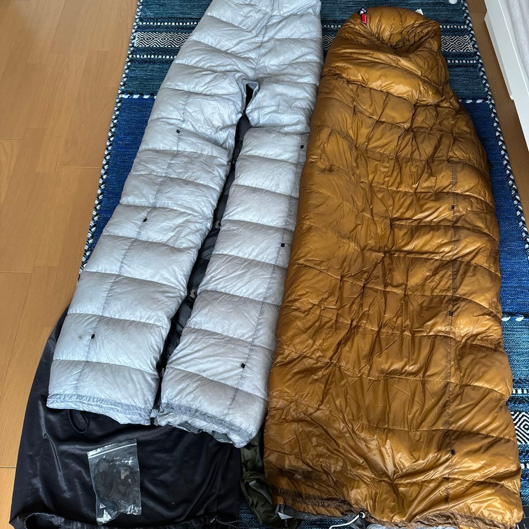 ICEFLAME EXTRAQUILT EX 寝袋 800fp