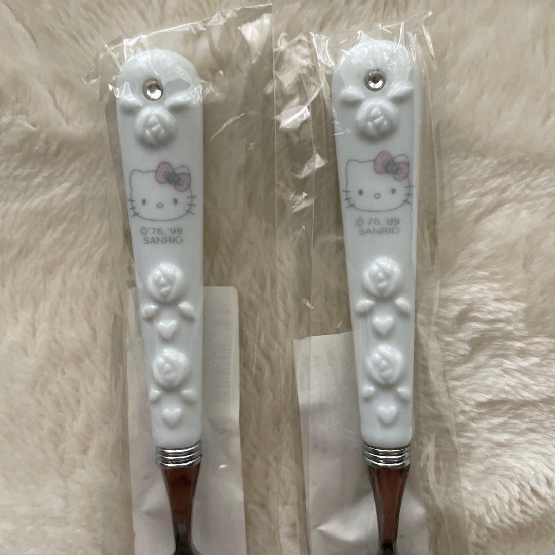 超貴重　ハローキティ　ダイヤモンドシリーズ　スプーン2個