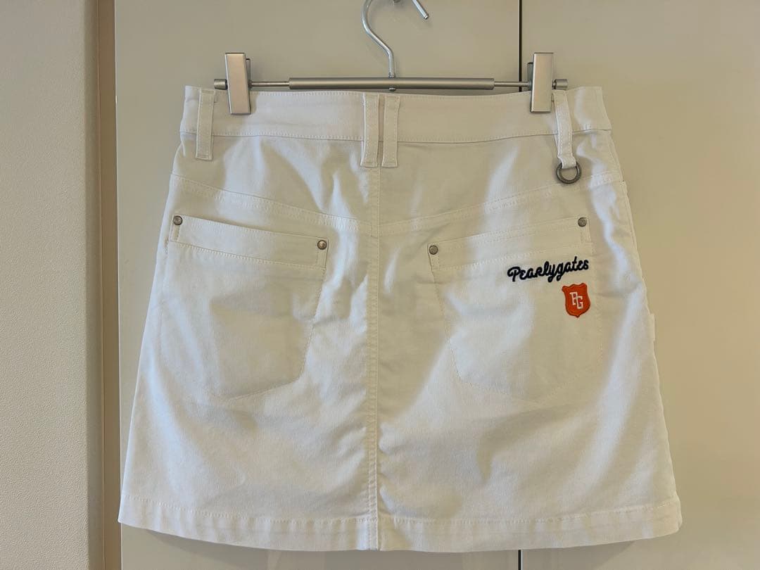美品♡PEARLY GATES ゴルフスカート サイズ1 ホワイト