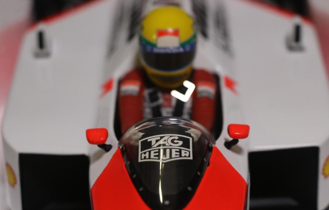 超貴重ビックスケール１／12　マクラーレン・ホンダMP4／4　ターボ　セナコレ
