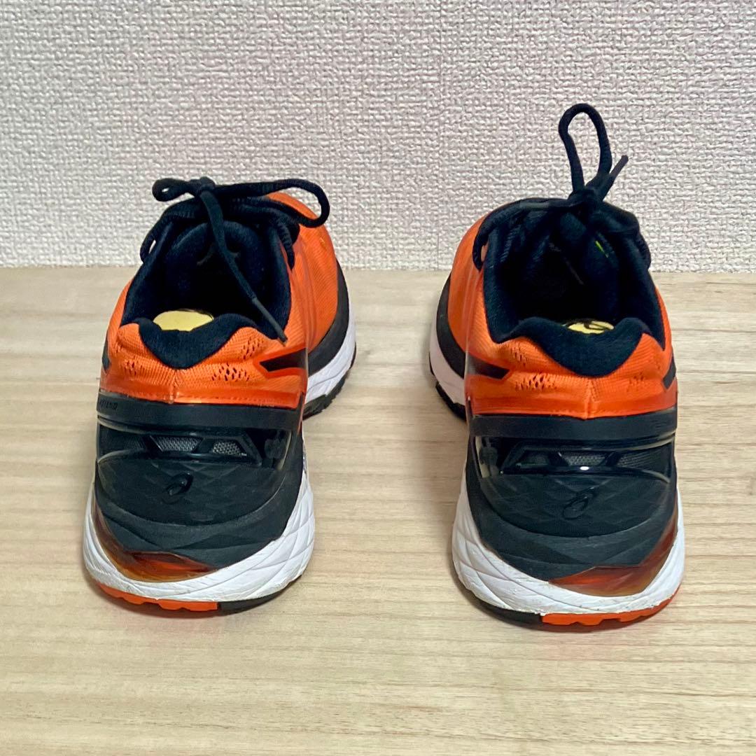 美品 アシックス ASICS ゲルカヤノ オレンジ 27cm