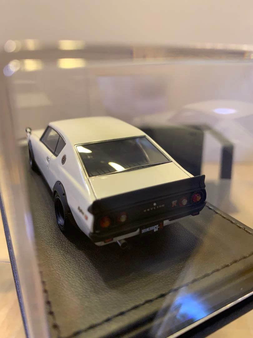 イグニッションモデル　1/43 スカイラインGT-R KPGC110 ホワイト