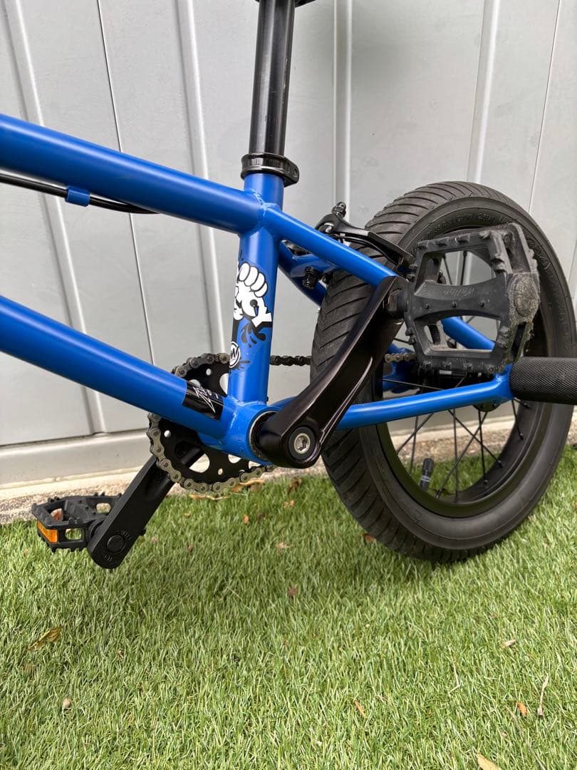 BMX モーテルワークス　JUICY 青　14インチ　子供　キッズ　ジュニア