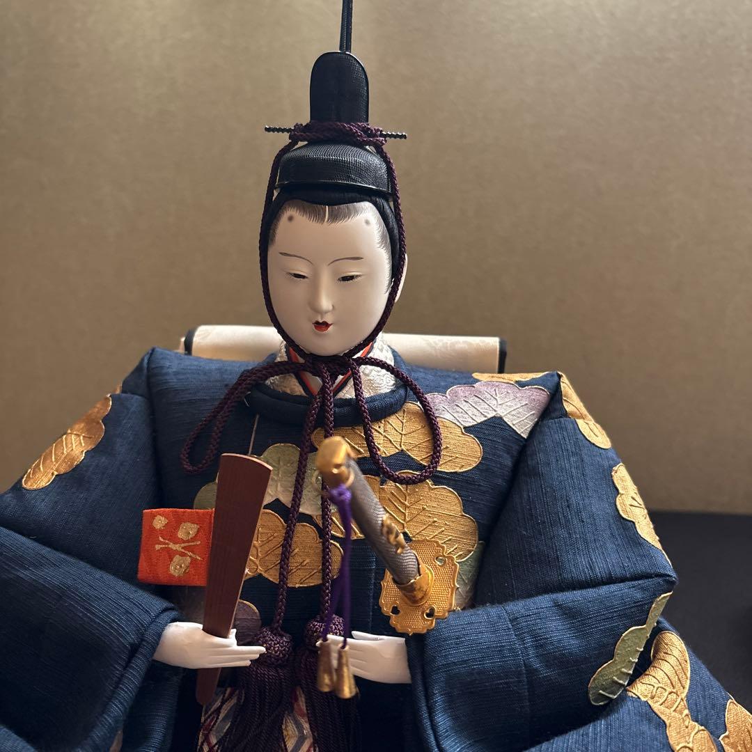 伝統的 雛人形 木箱入　豪華で綺麗