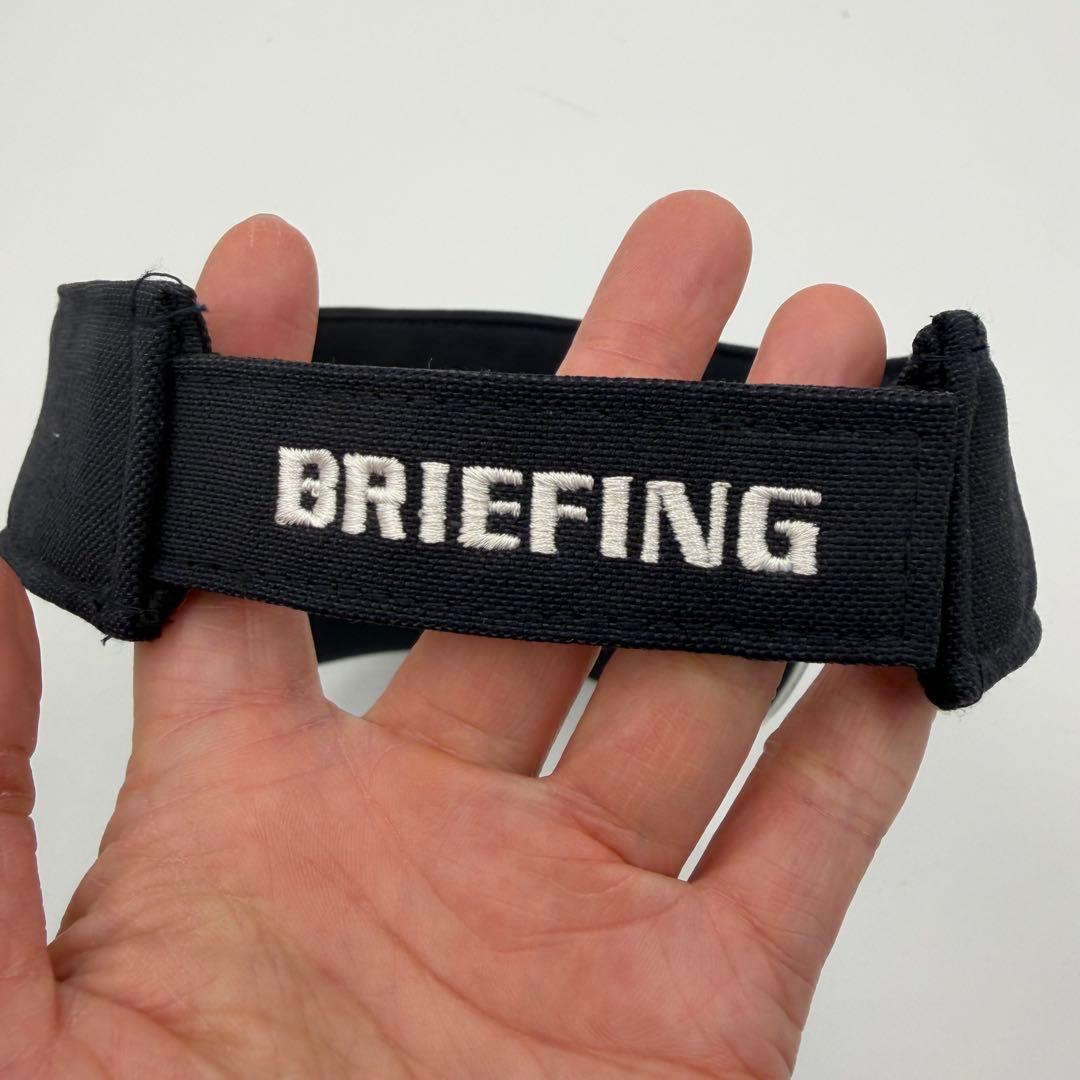 【BRIEFING】ブリーフィング ゴルフ サンバイザー ロゴ 国旗 刺繍　帽子