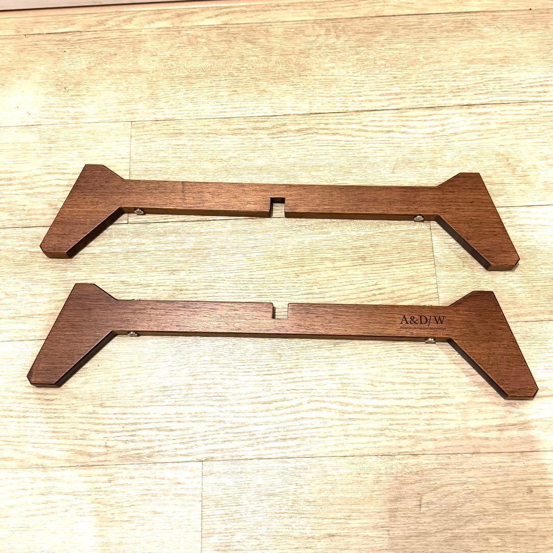 A&D/W ストーブコースター ウォルナット スノーピーク グローストーブ 木製