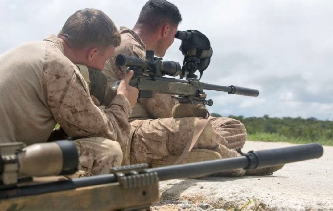 超希少　実物　官給品　 USMC スコープリング Badger Ordnance
