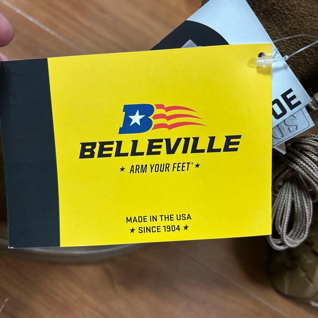 未使用　米軍　BELLEVILLE GORE−TEX US8.5W26.5cm③