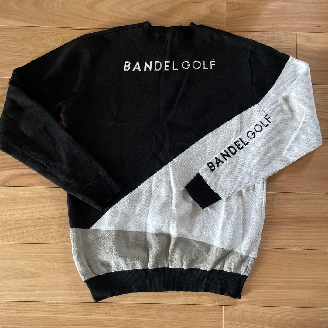 BANDEL GOLF セーター ブラック/ホワイト