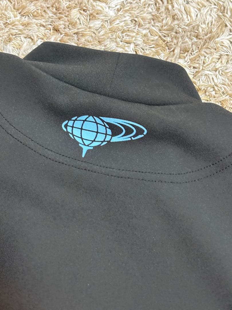 BEAMS GOLF ビッグロゴ モックネックシャツ S