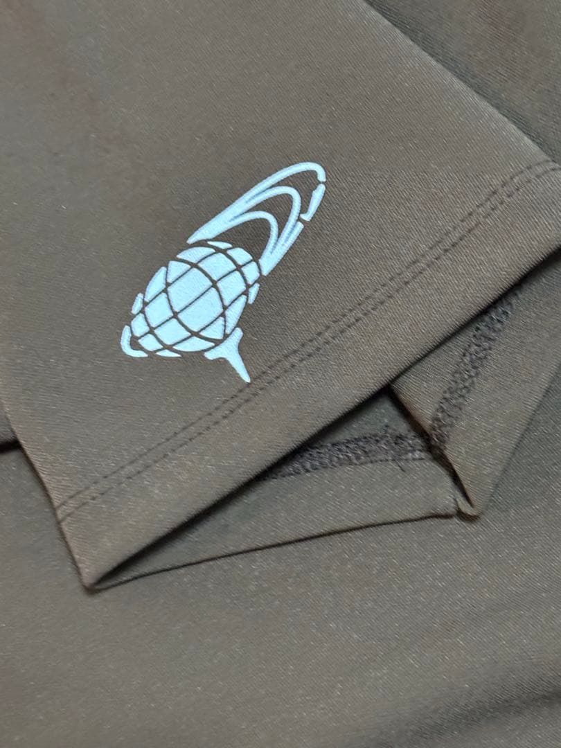 BEAMS GOLF ビッグロゴ モックネックシャツ S