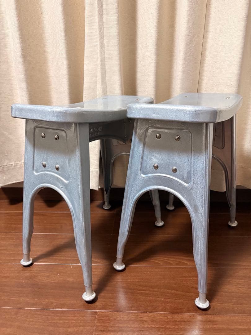 DULTON KITCHEN STOOL Galvanized 2脚　ダルトン