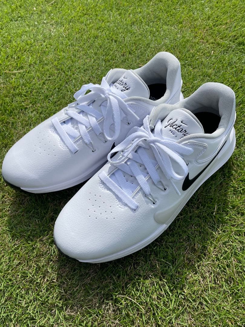 1回使用のみ Nike ゴルフシューズ ホワイト