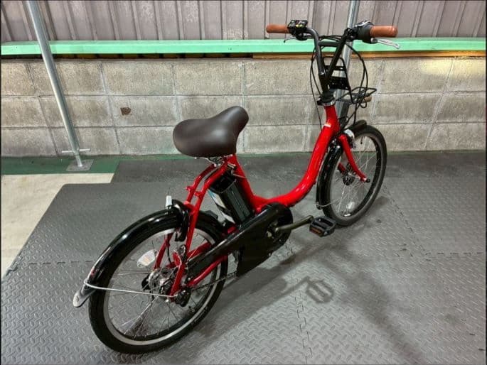 №8473電動自転車ヤマハPAS CITY C 20インチ レッド