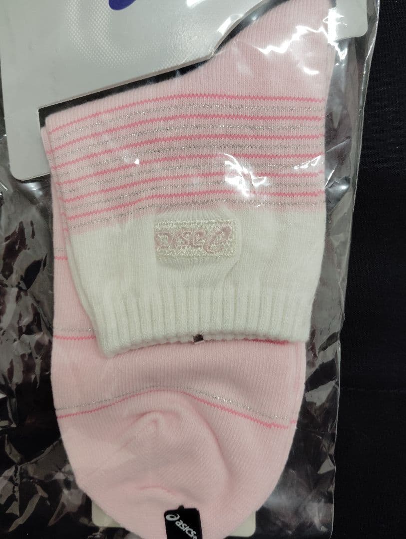 レアカラー 新品未使用 asics ソックス 24cm