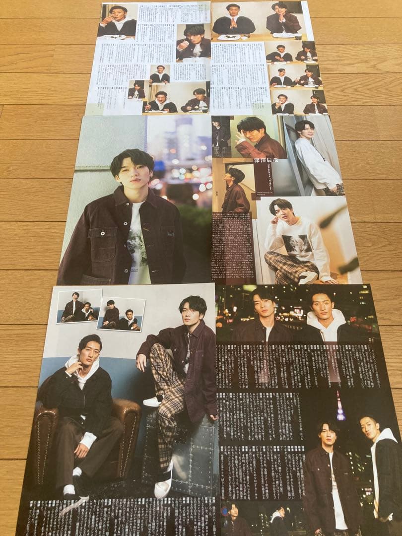 凛*︎様 ★岩本照＆深澤辰哉★いわふか★切抜きファイル2冊72P★ピンナップ4枚
