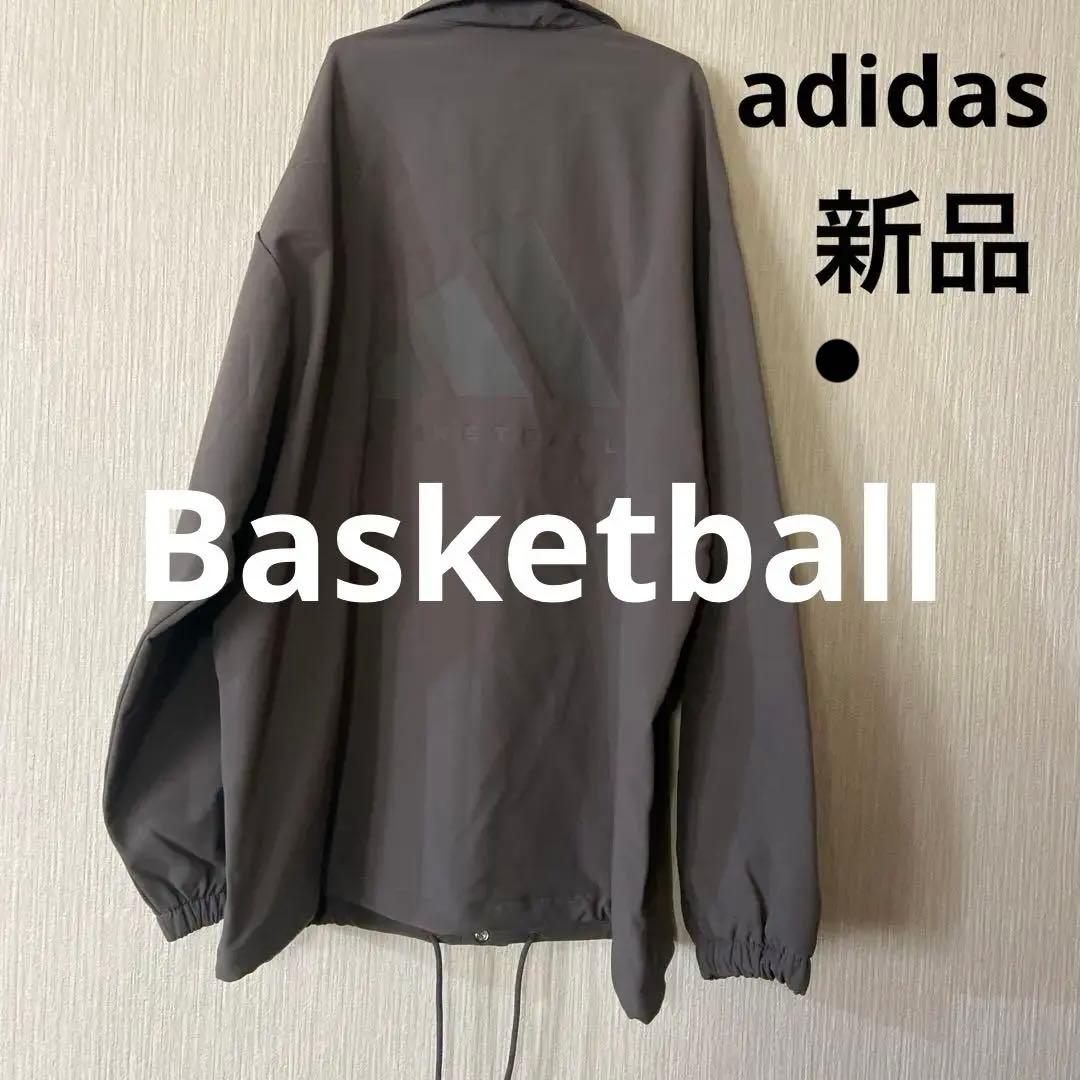 adidasメンズ バスケットボール 保温 裏起毛 コーチ ジャケット