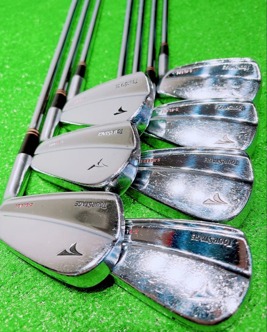TOURSTAGE X-BLADE MB FORGED アイアンセット ７本 S