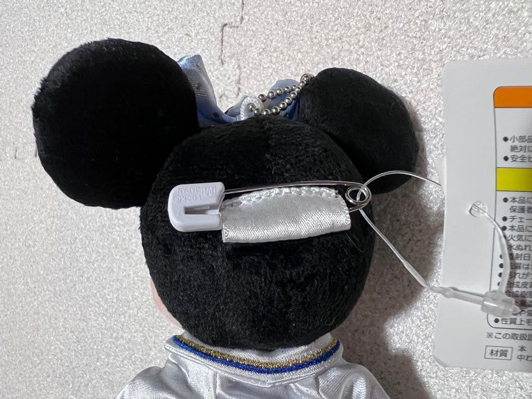 【タグ付き】ミニーマウス　ぬいぐるみバッジ　ロマンスディレクター