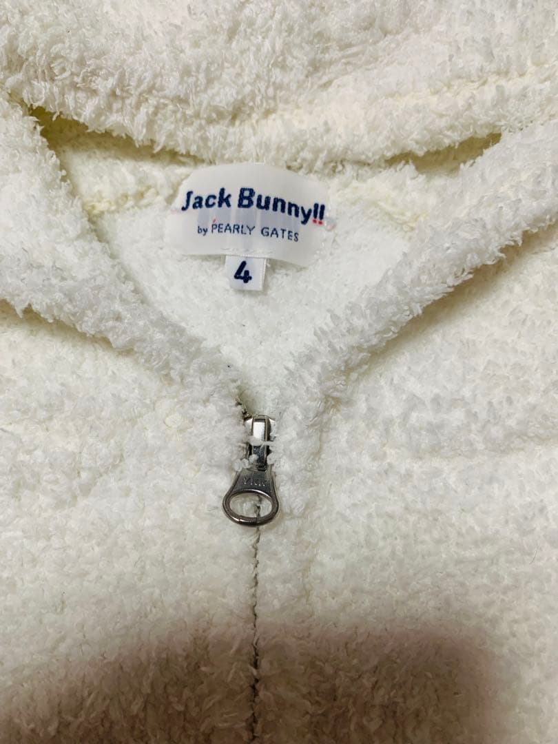 JUCK BUNNY ジャックバニー もこもこ パーカー ゴルフウェア サイズ4