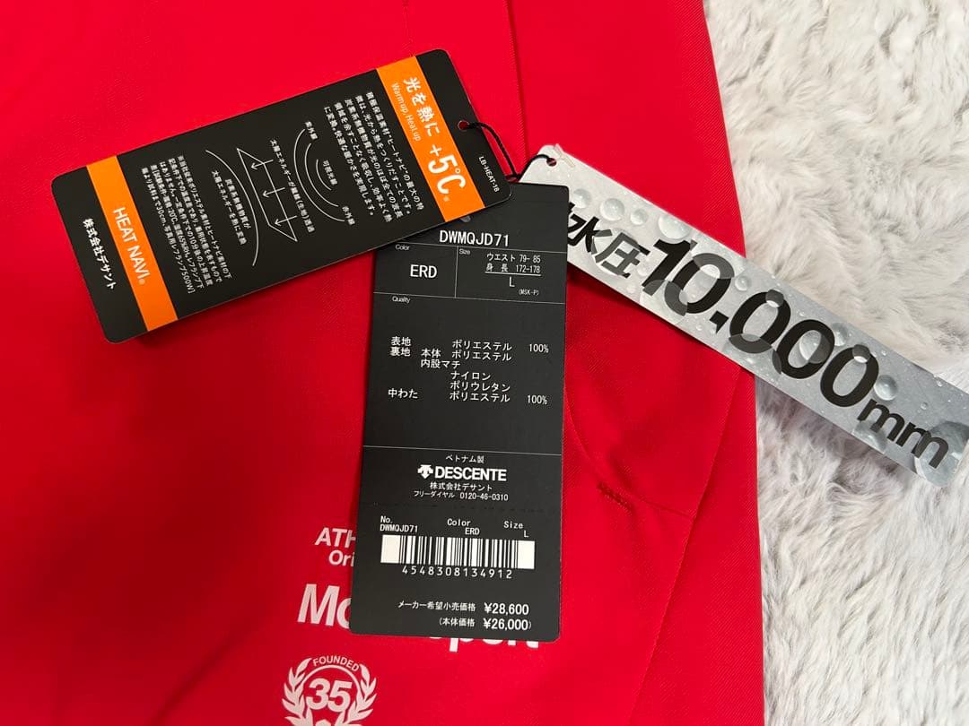 お値下げ！DESCENTE メンズスキーパンツ　L 新品✨