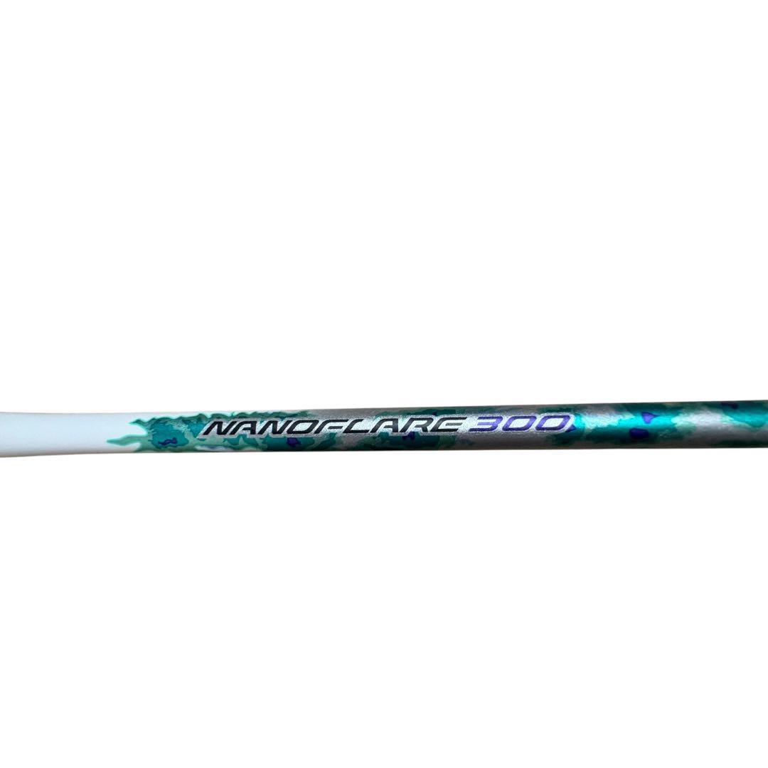YONEX ナノフレア300バドミントンラケット ホワイト グリーン