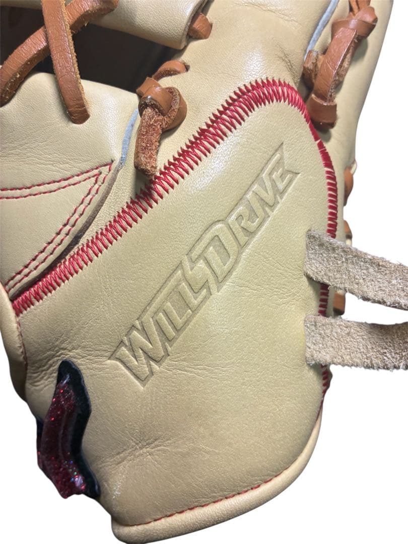 Mizuno Wild Drive 軟式グローブ イエロー