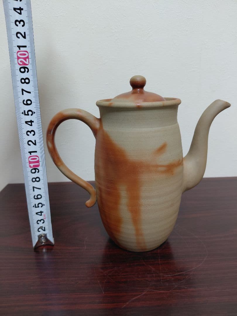 備前焼コラボ 煎茶碗2客 茶托付 水注 茶道具 煎茶道具