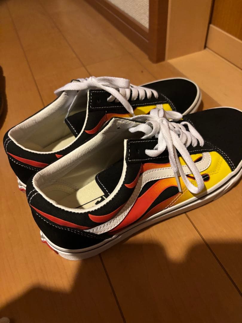 希少☆vansフレイムパターン オールドスクール