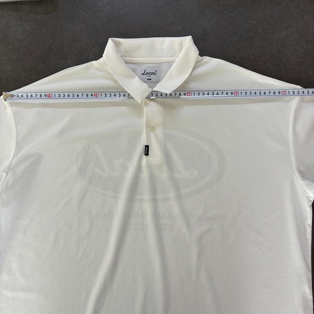 Local golf Good Game Ellipse ポロ 白色M/Lサイズ