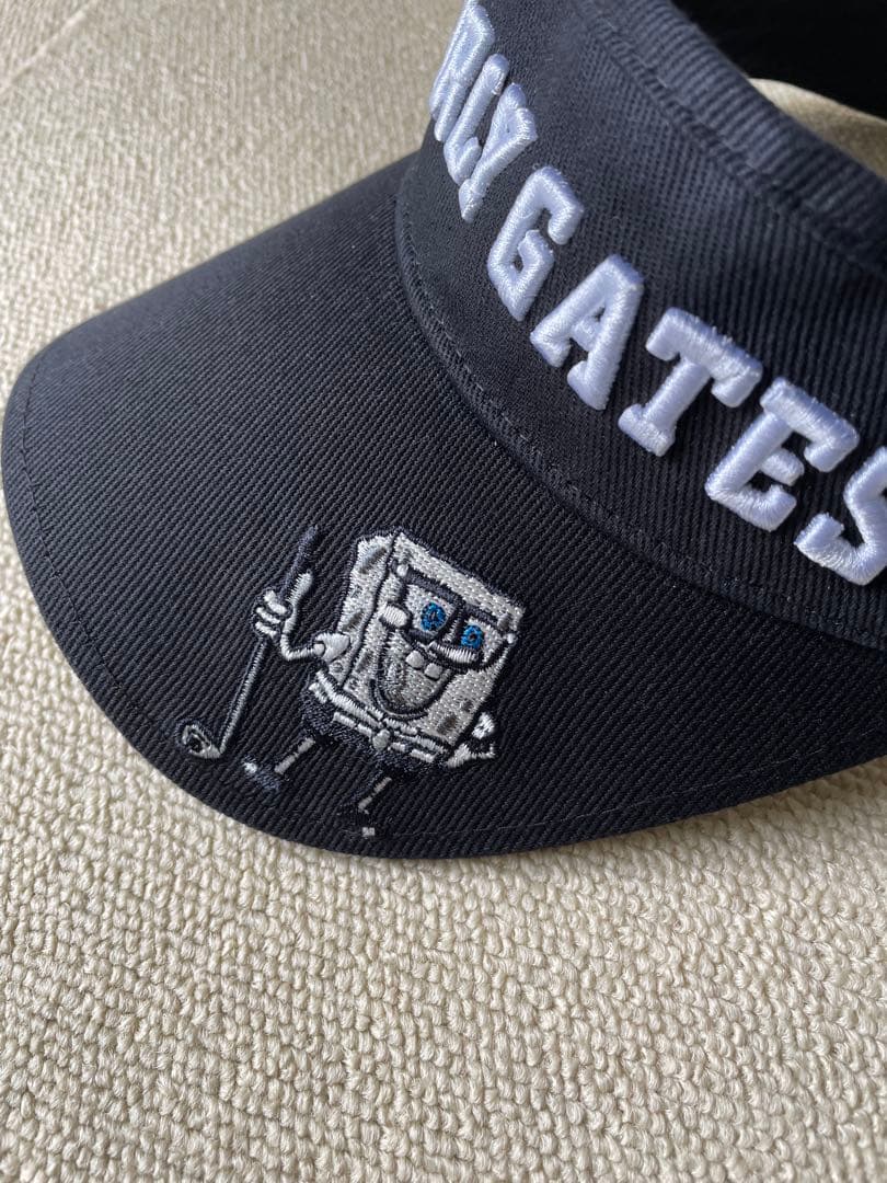 PEARLY GATES パーリーゲイツ スポンジボブ サンバイザー 新品タグ付
